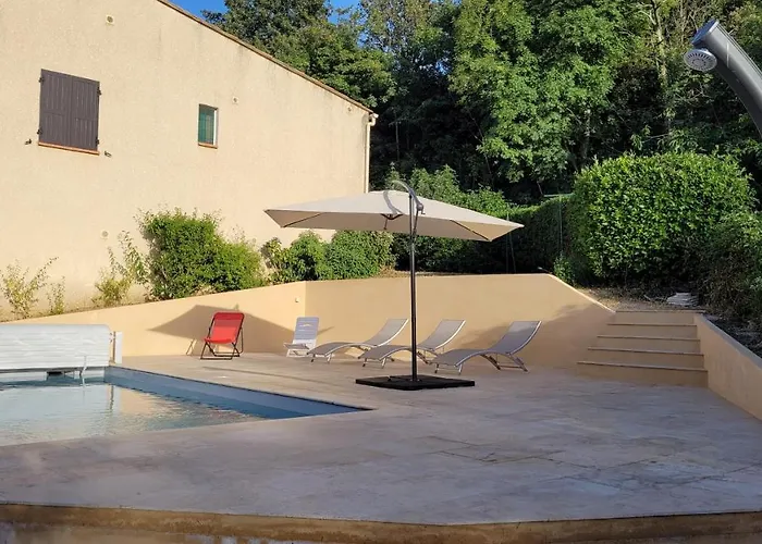 Maison Avec Piscine Entre Et Montagne Feriehus Muro (Corsica)